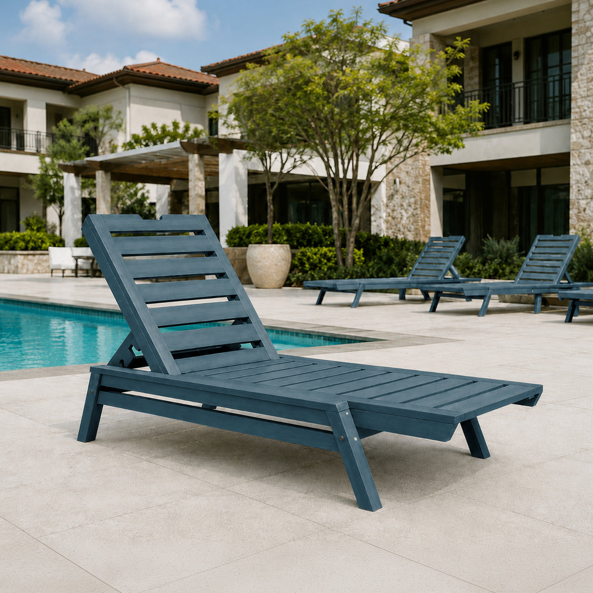 Aurora Stackable Chaise Lounge