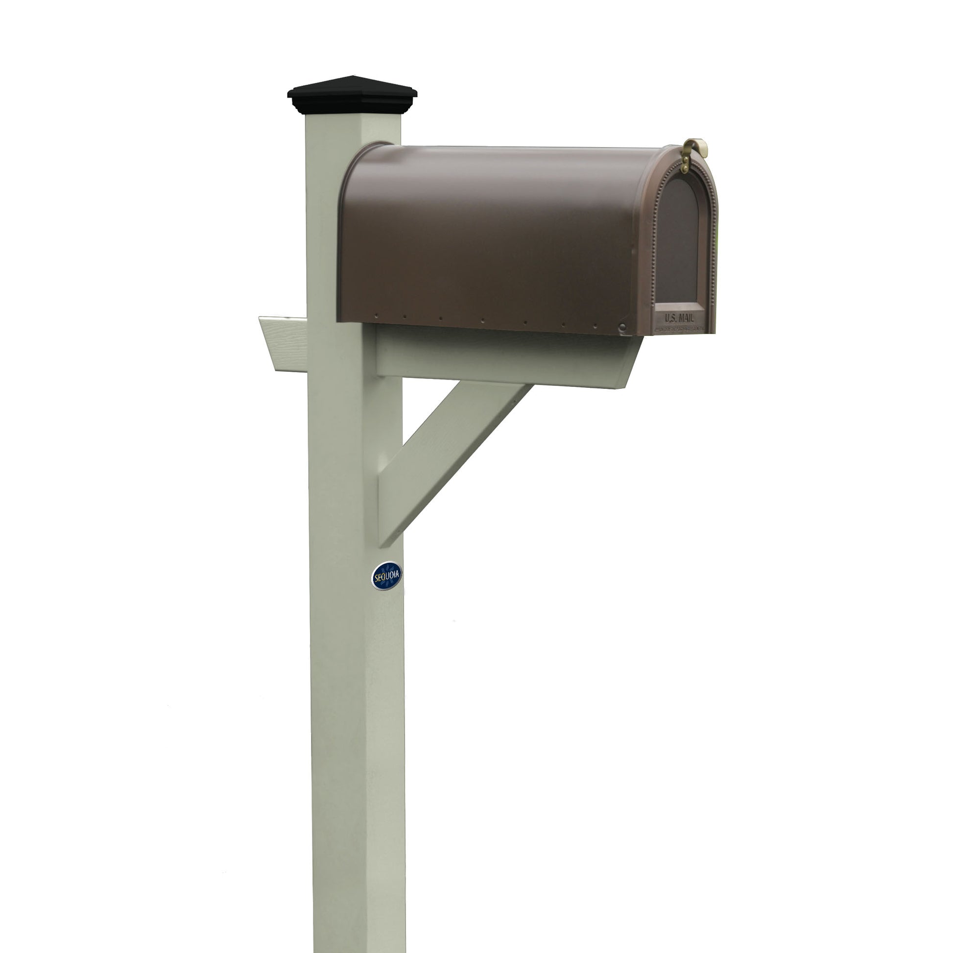 St. Clair Mailbox post in Eucalyptus