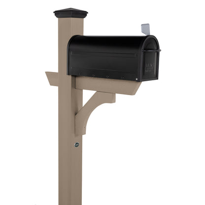 St. Clair Curved Mailbox Post