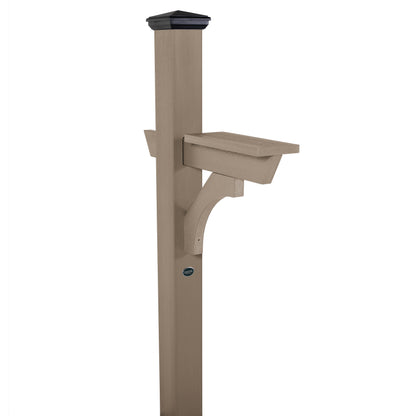 St. Clair Curved Mailbox Post