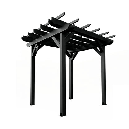 St. Clair 8 x 8 Pergola in Black