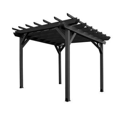 St. Clair 12 x 12 Pergola in Black