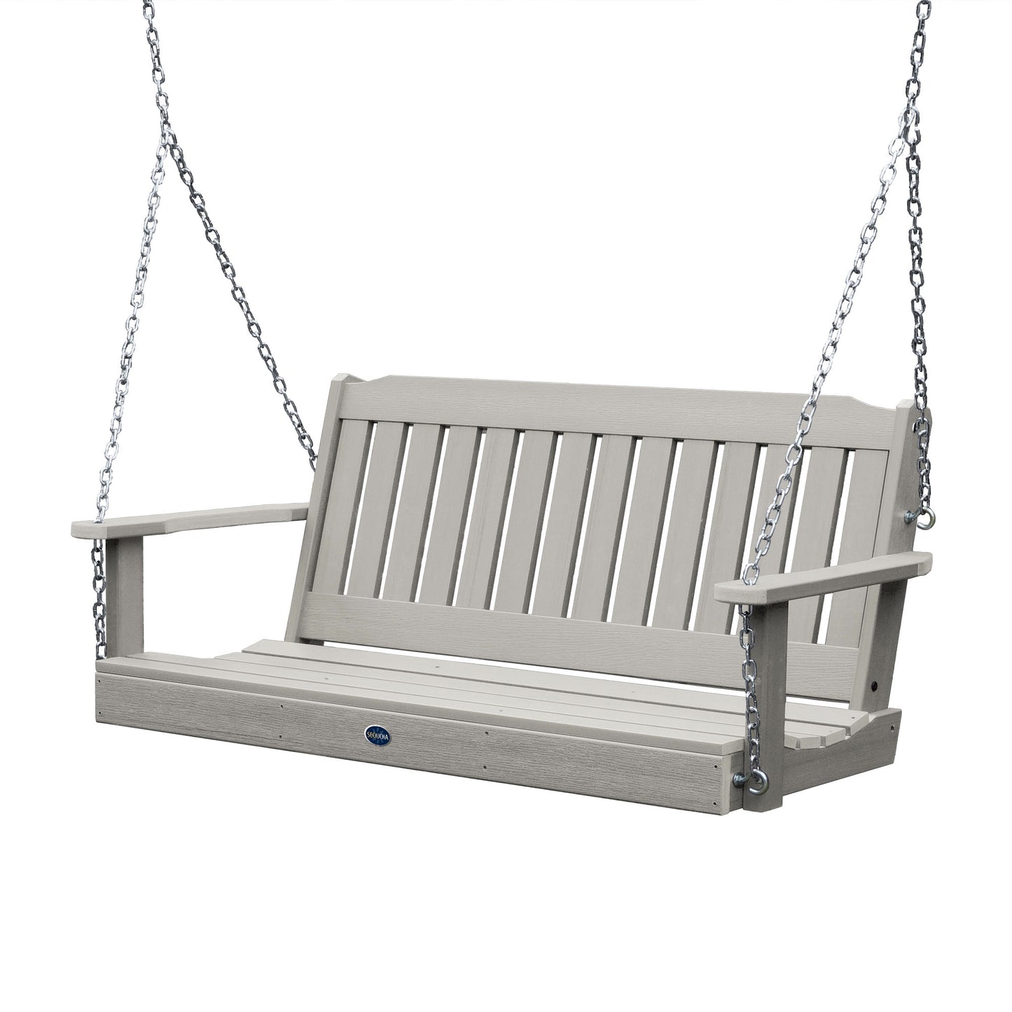 Blue Ridge 5ft porch swing in Harbor Gray