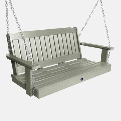 Blue Ridge 4ft porch swing in Eucalyptus
