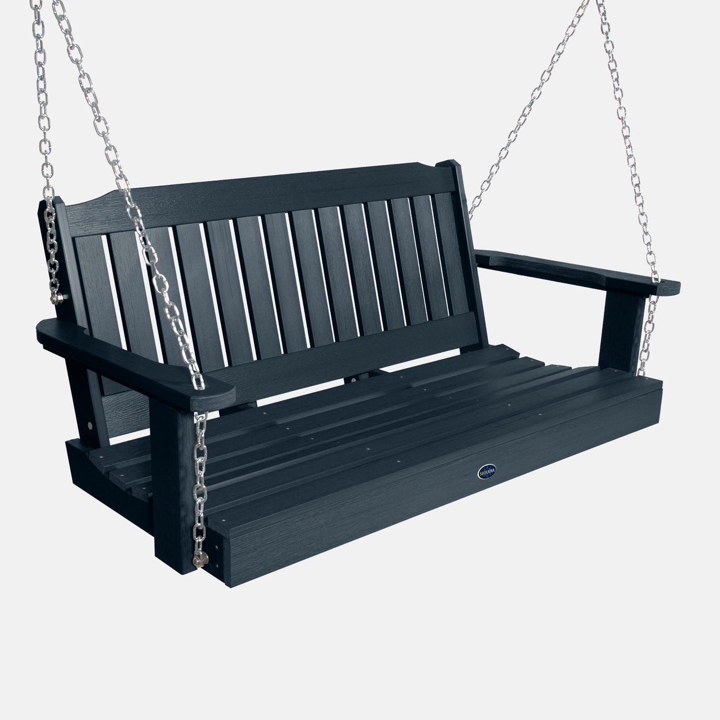 Blue Ridge 4ft porch swing in Federal Blue