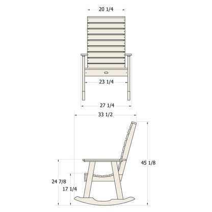 Aurora Rocking Chair