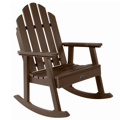 Lighthouse Garden Rocking Chair in Weathered Acorn
