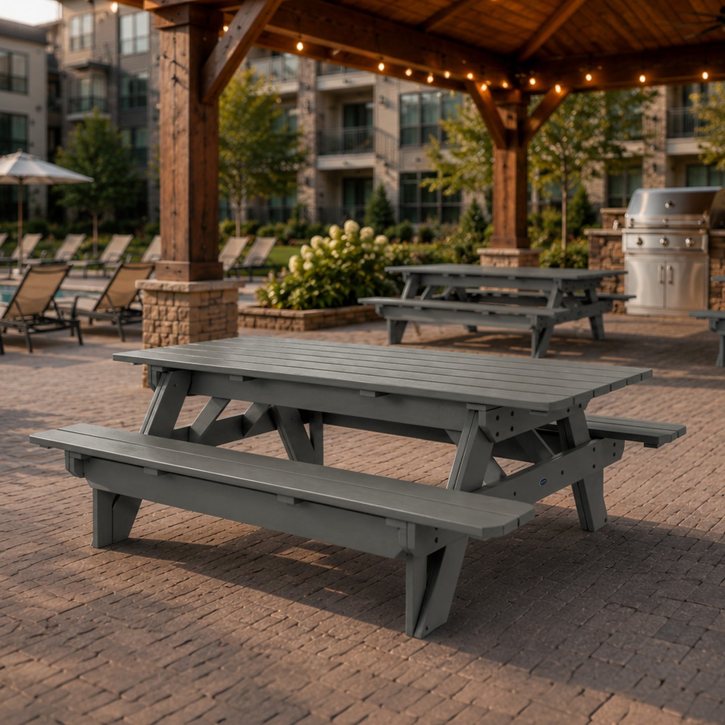 Homestead Picnic Table - 8ft