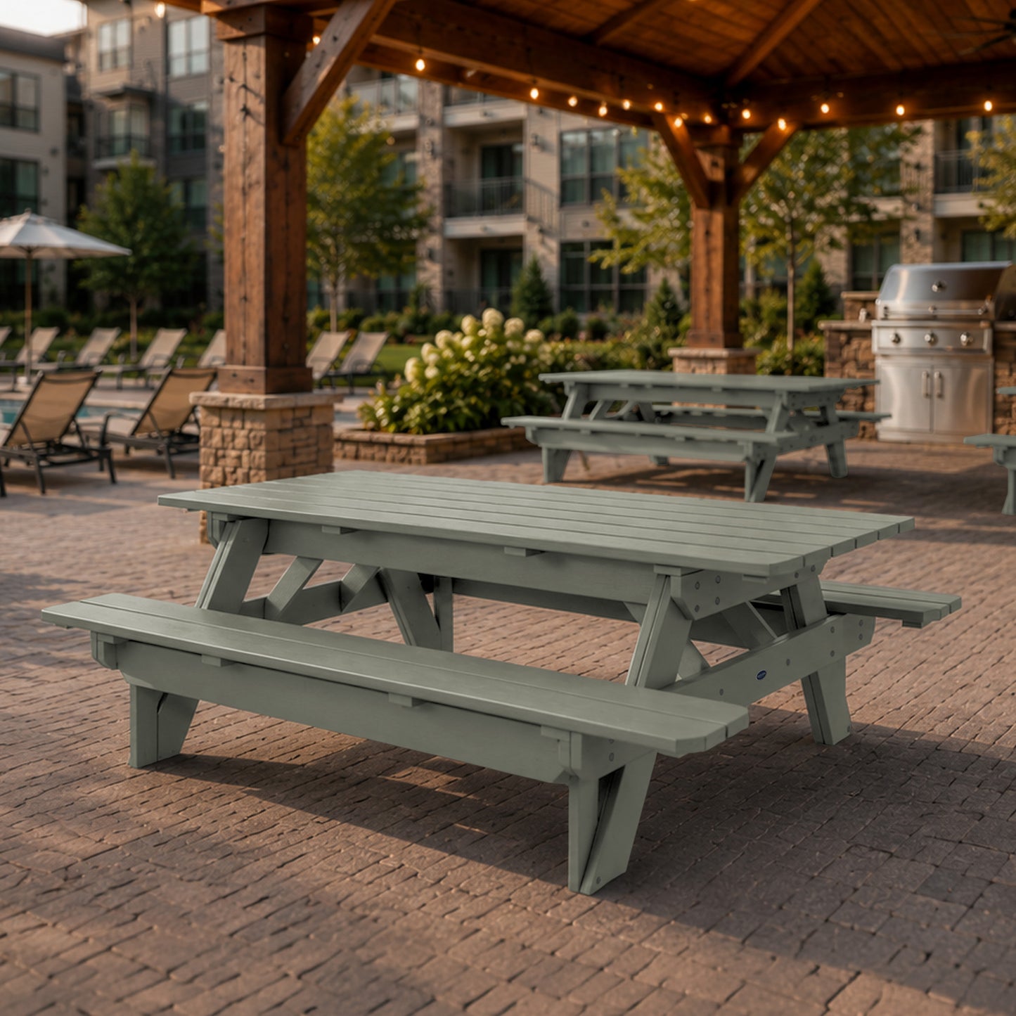 Homestead Picnic Table - 8ft