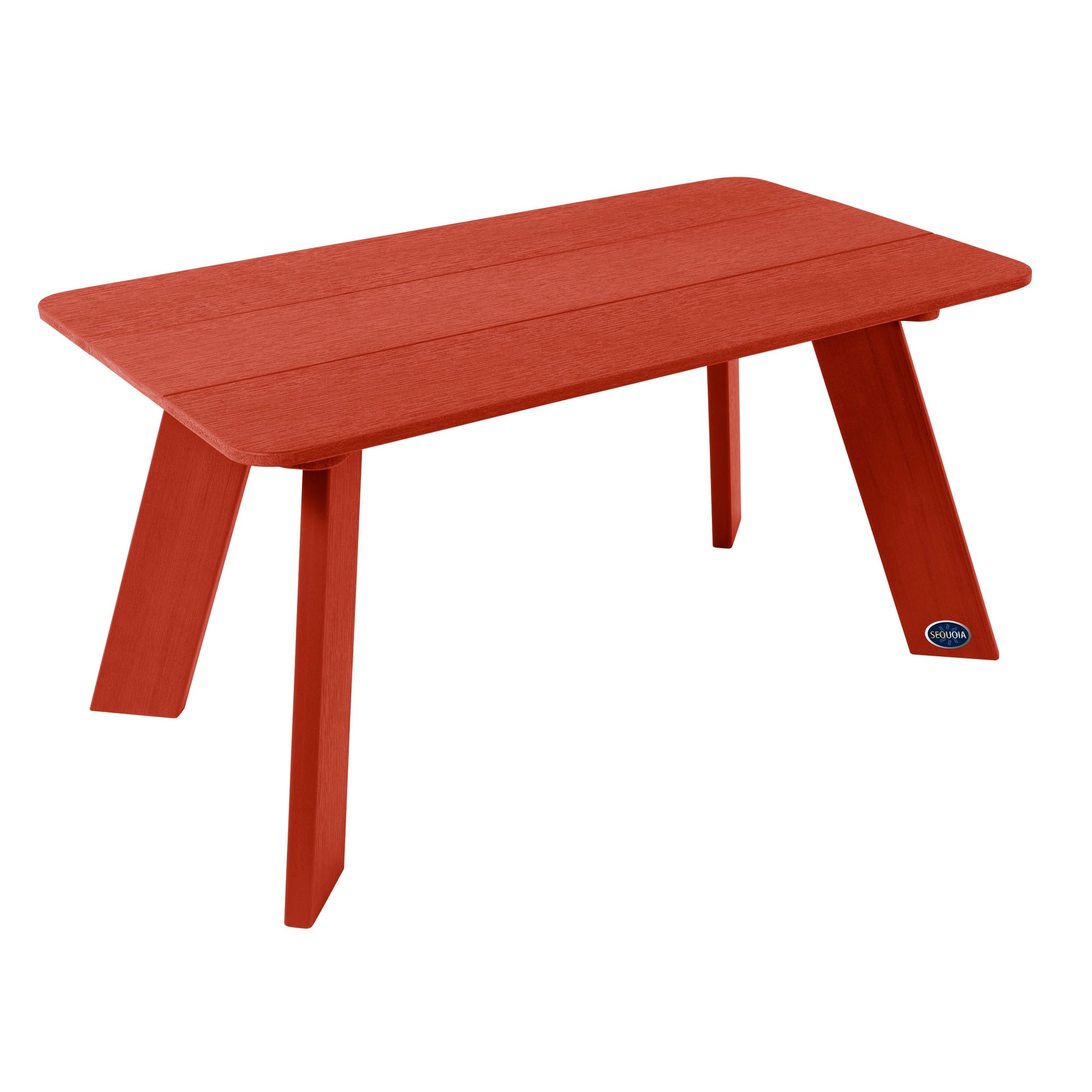 Granite Hills Modern coffee table in Rustic Red