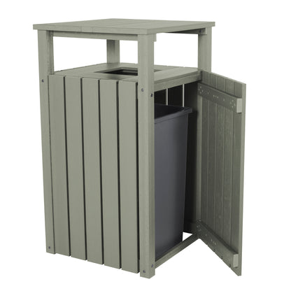 Commercial Trash Can With Hood