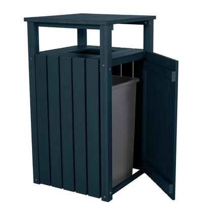 Commercial Trash Can With Hood