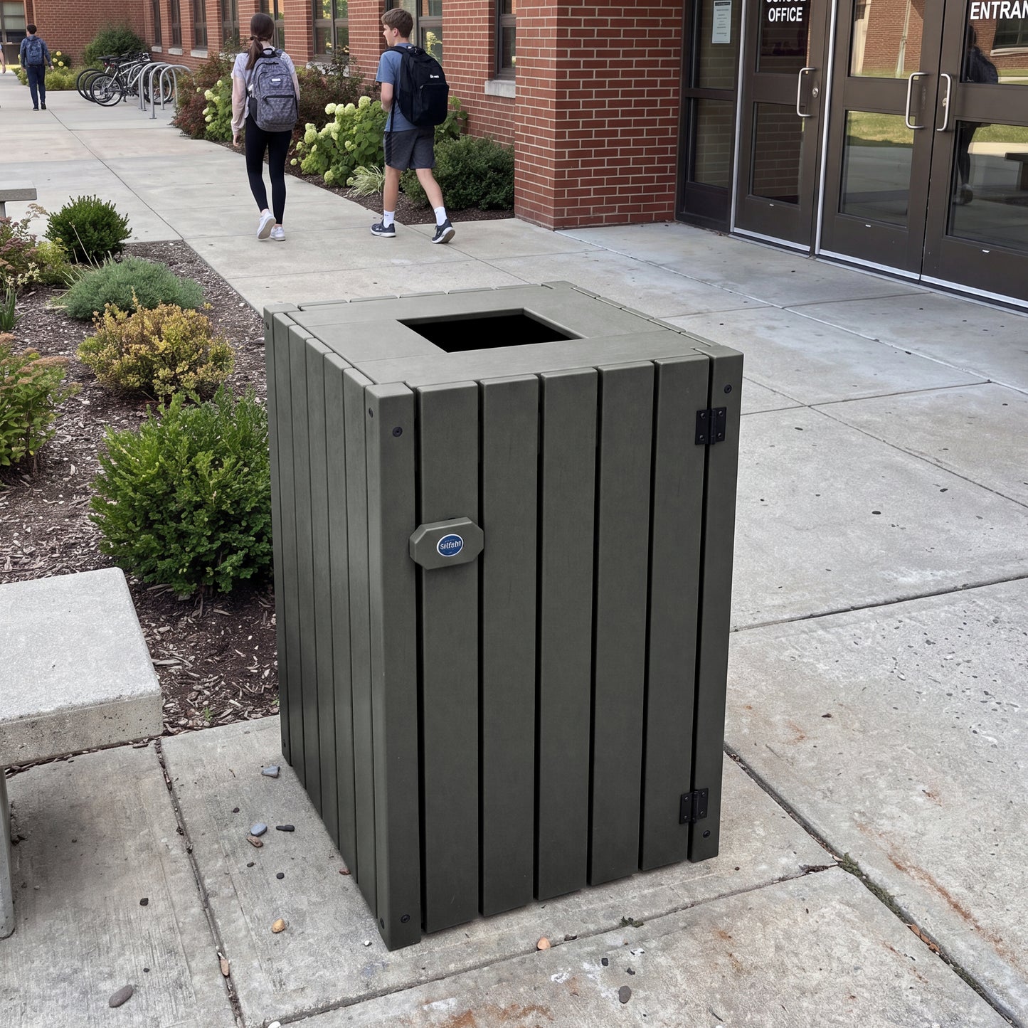Commercial Trash Can