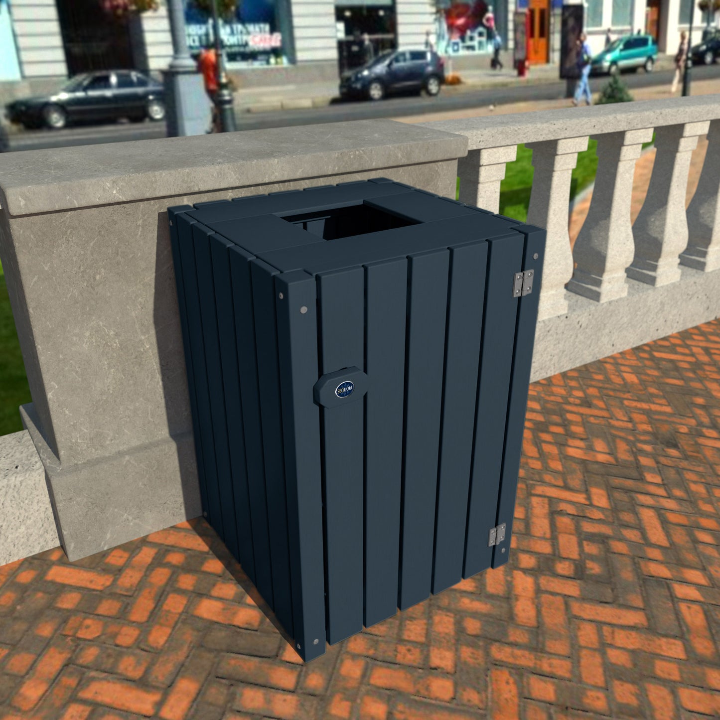 Commercial Trash Can
