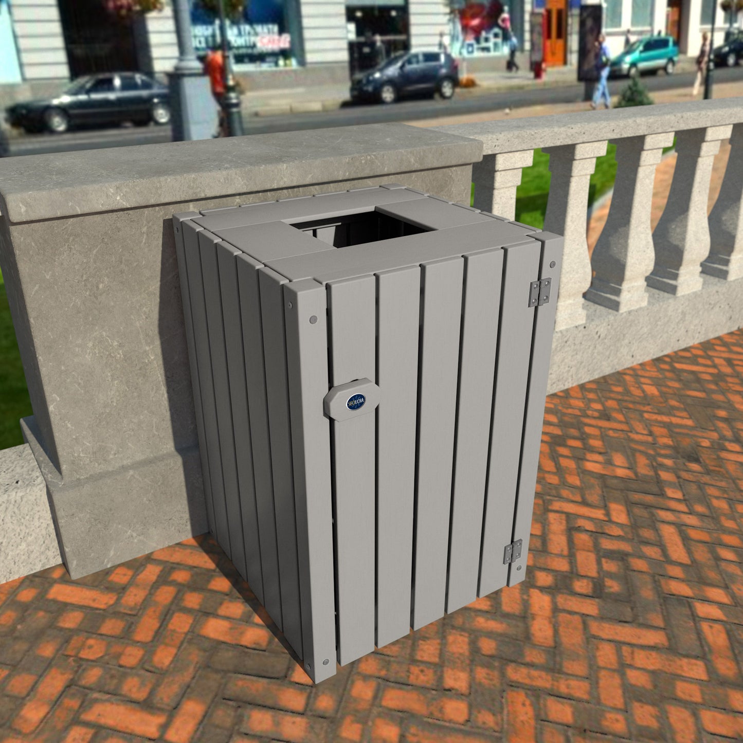 Commercial Trash Can