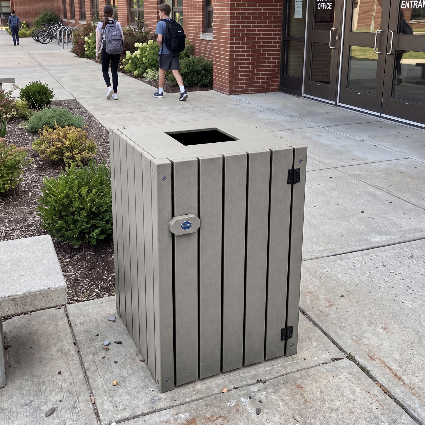 Commercial Trash Can