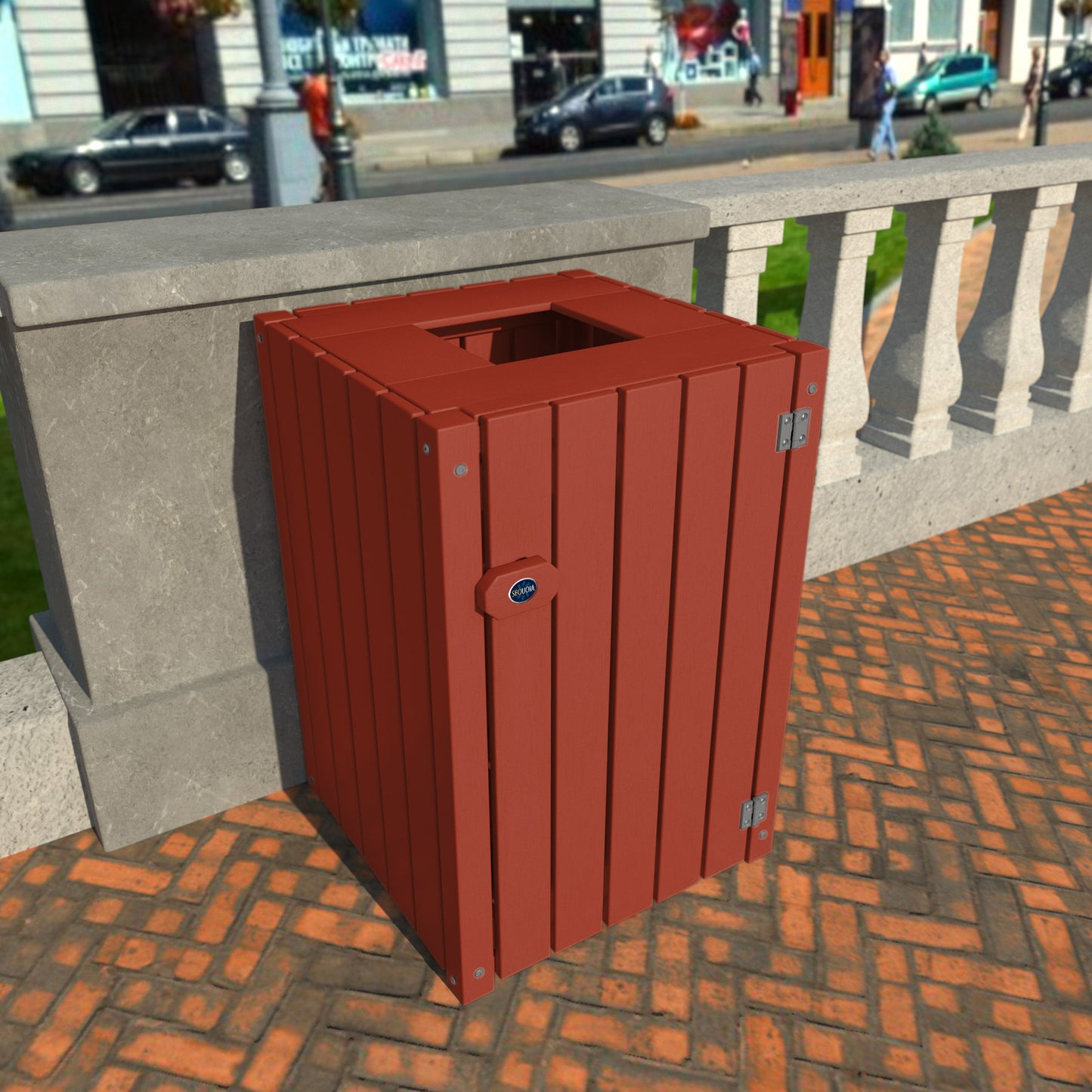 Commercial Trash Can
