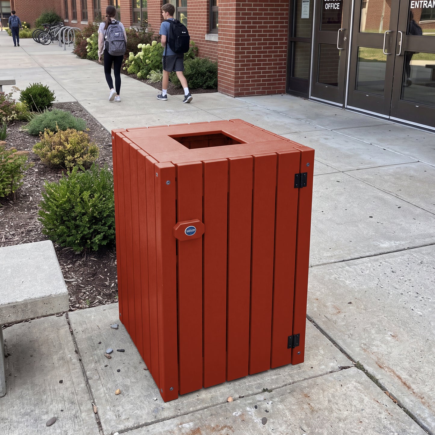Commercial Trash Can