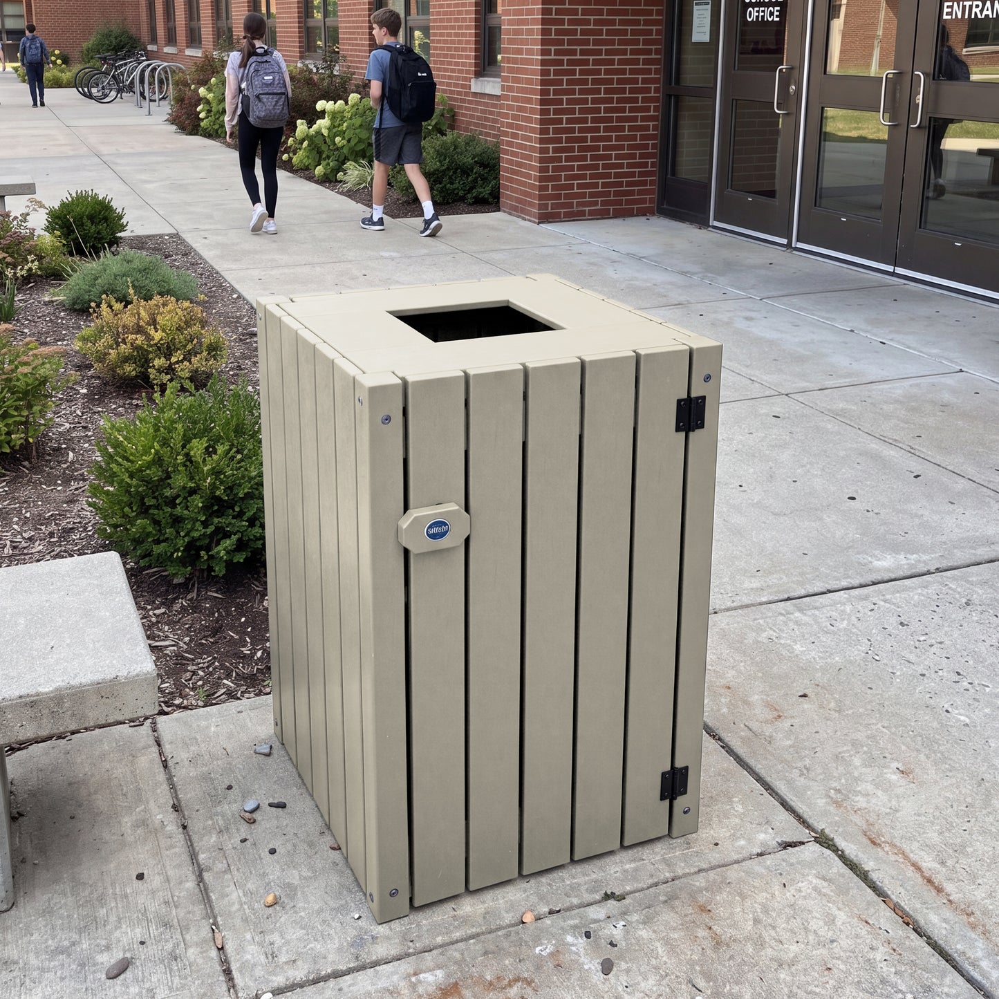 Commercial Trash Can