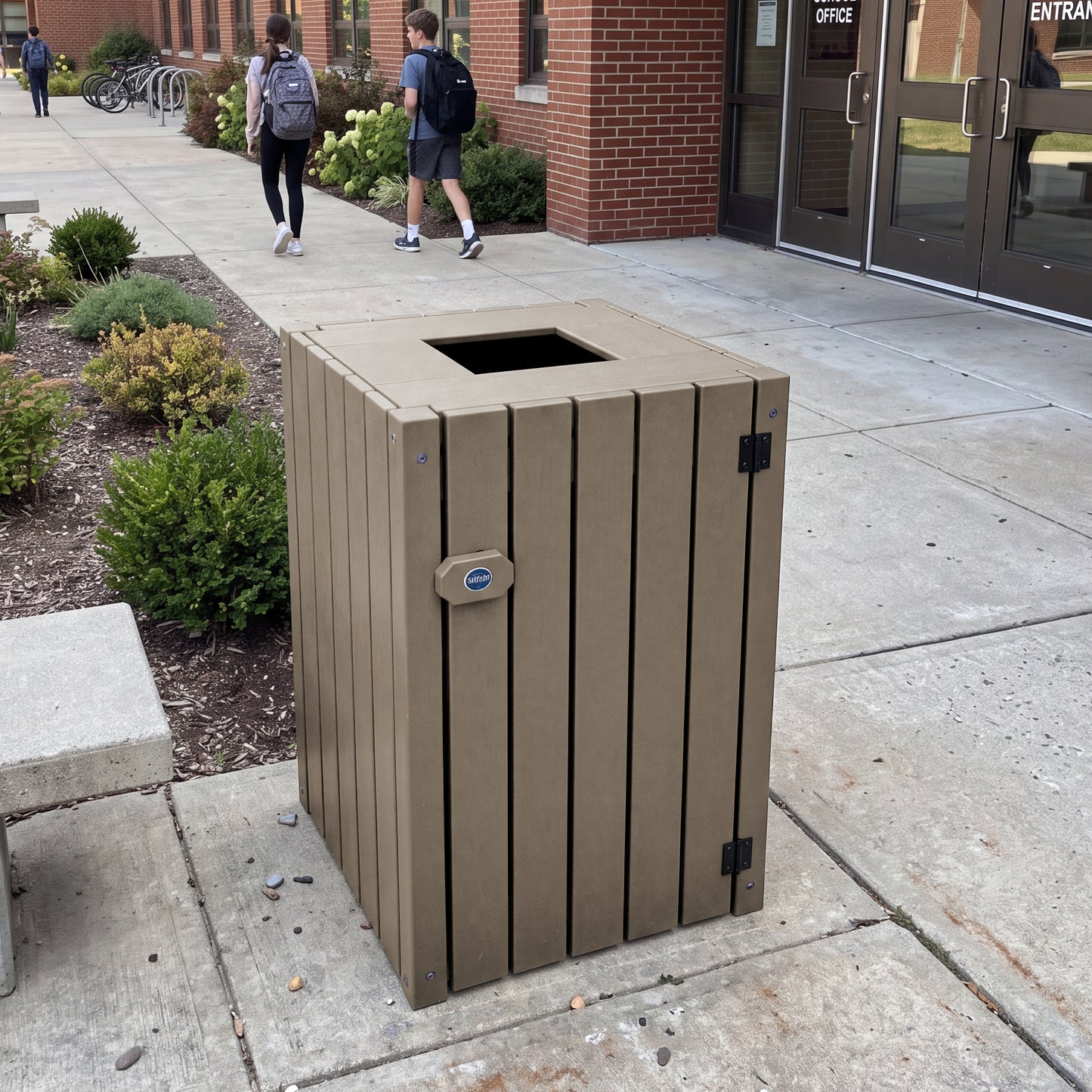Commercial Trash Can