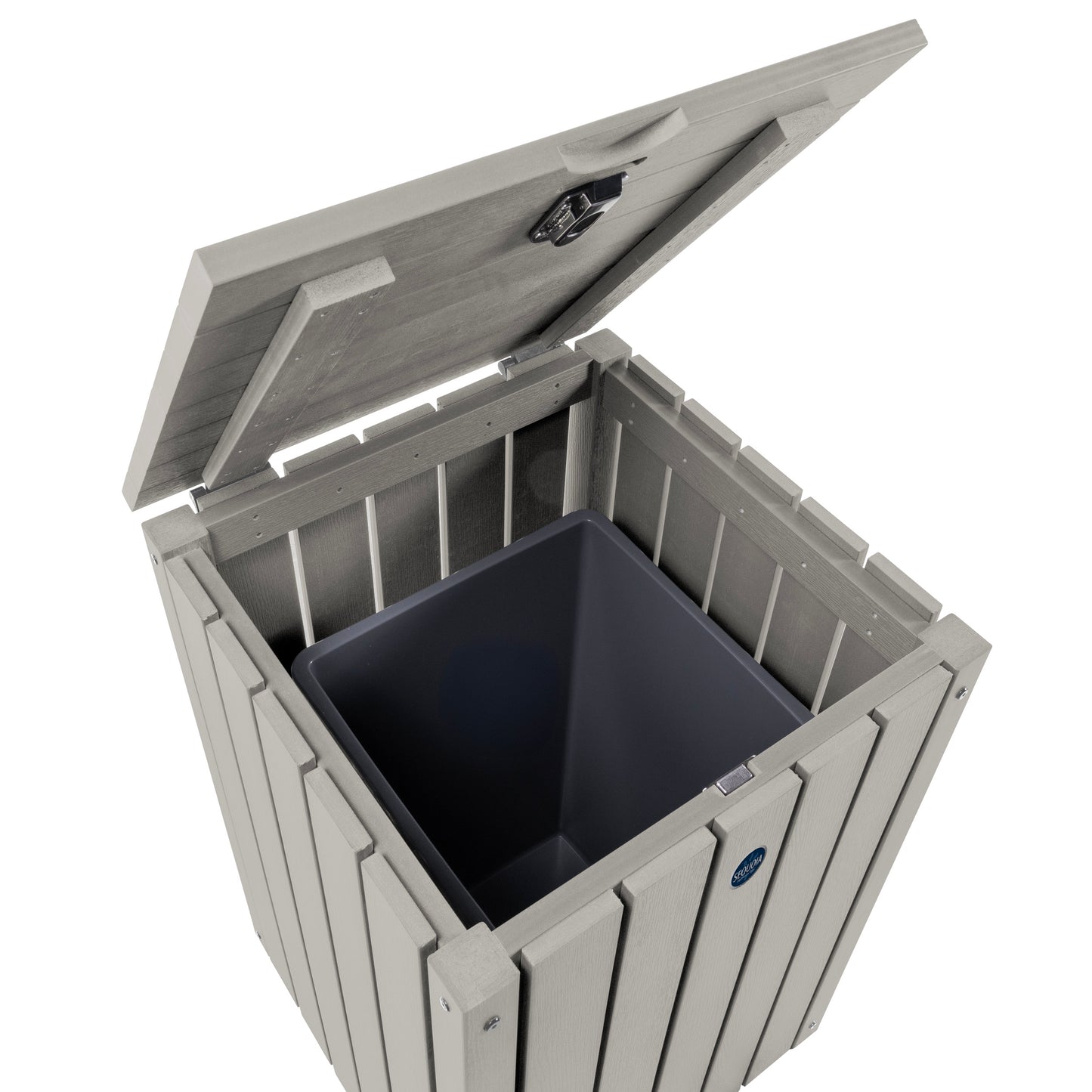 Animal Resistant Commercial Trash Can