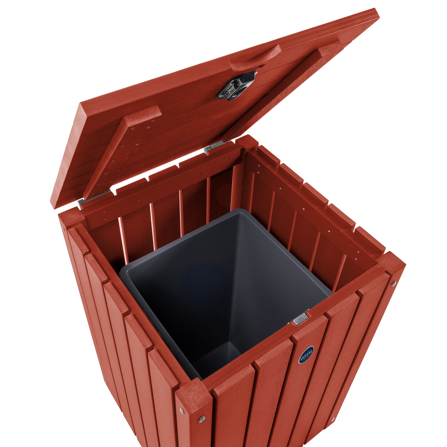 Animal Resistant Commercial Trash Can