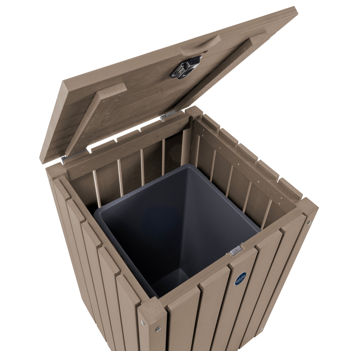 Animal Resistant Commercial Trash Can