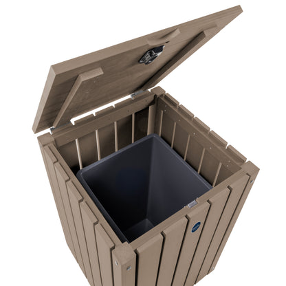 Animal Resistant Commercial Trash Can