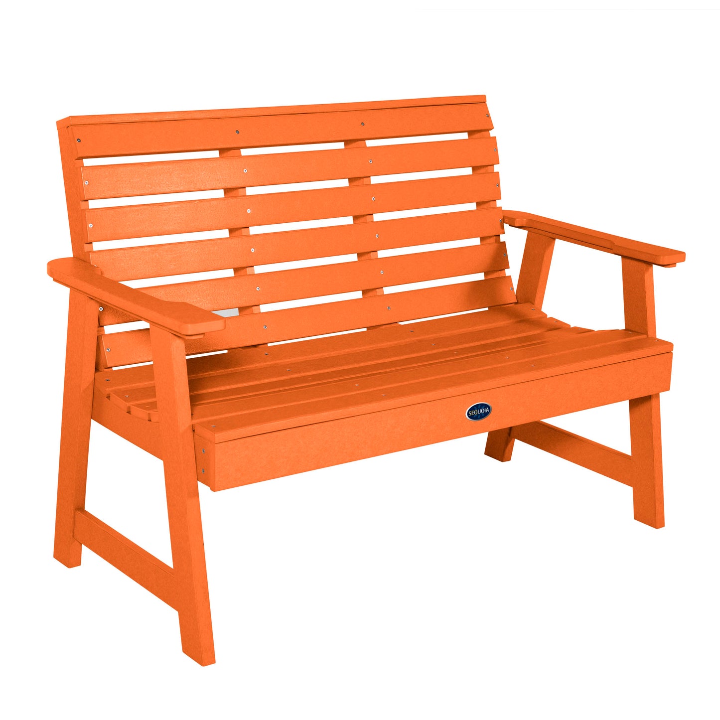 Sunrise Coast 4ft Bench in Citrus Orange