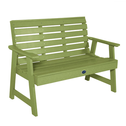 Sunrise Coast 4ft Bench in Palm Green
