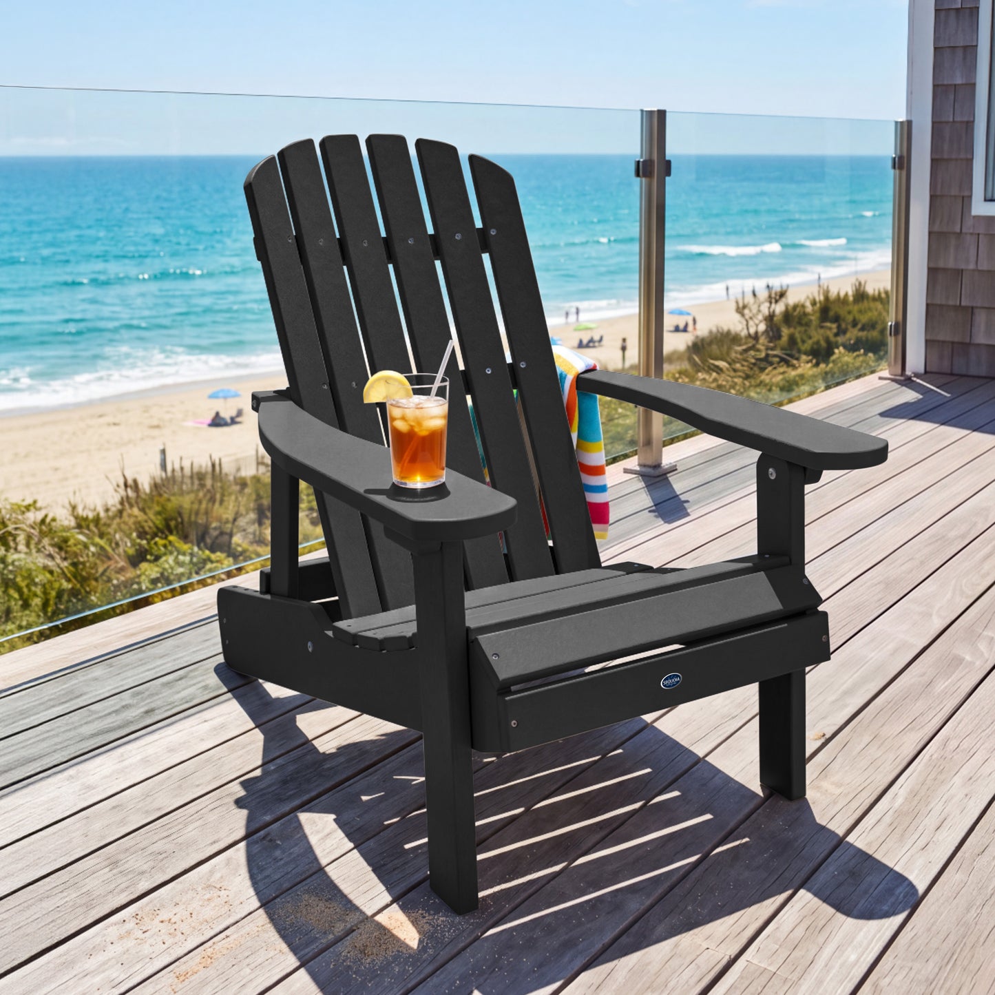 Sunrise Coast Folding and Reclining Adirondack Chair