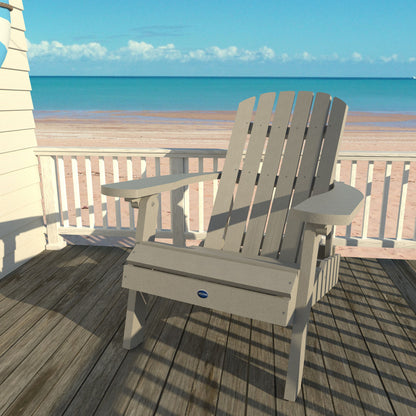 Gray Sunrise Coast reclining Adirondack chair