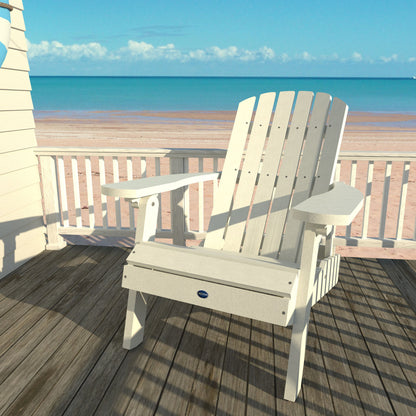 White Sunrise Coast reclining Adirondack chair
