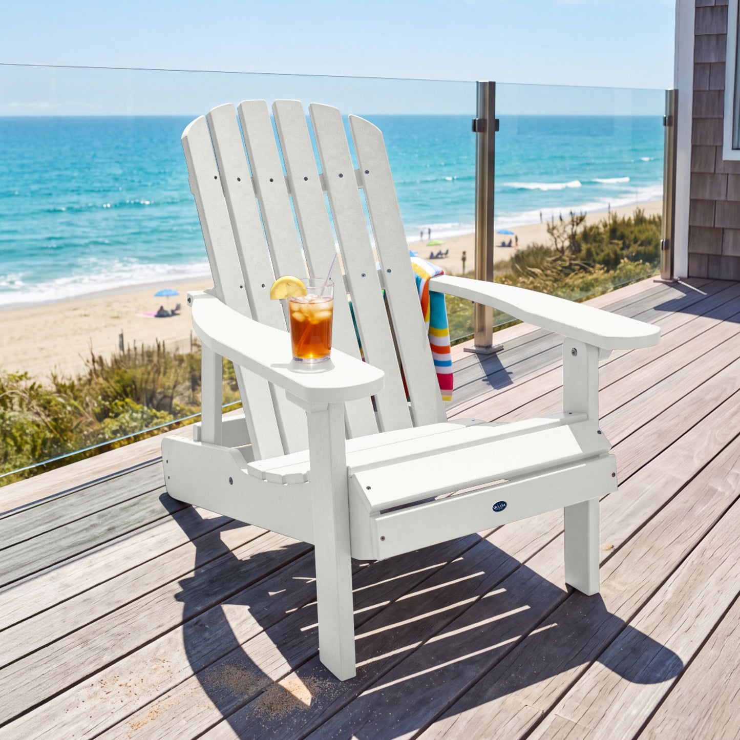 Sunrise Coast Folding and Reclining Adirondack Chair