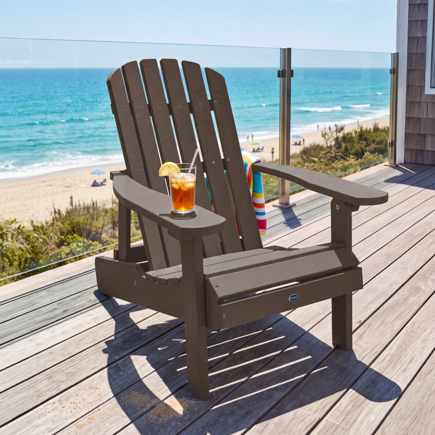 Sunrise Coast Folding and Reclining Adirondack Chair