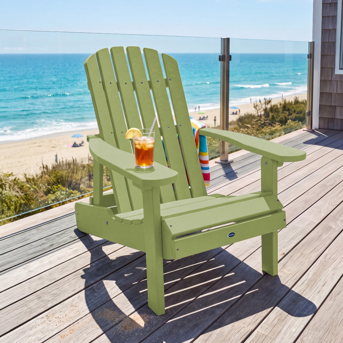 Sunrise Coast Folding and Reclining Adirondack Chair