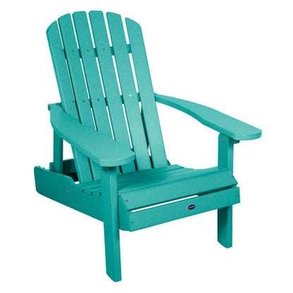 Sunrise Coast reclining Adirondack chair in Seaglass Blue