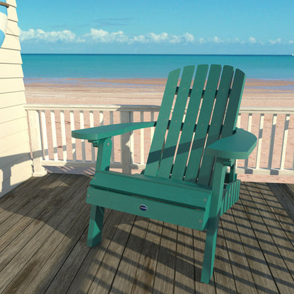 Blue Sunrise Coast reclining Adirondack chair