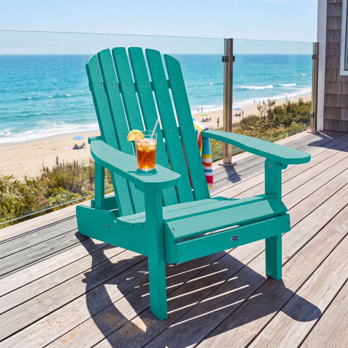 Sunrise Coast Folding and Reclining Adirondack Chair
