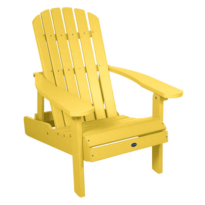 Sunrise Coast reclining Adirondack chair in Sunbeam Yellow