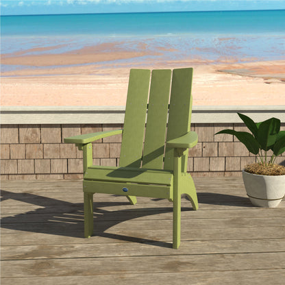 Green Sunrise Coast Modern Comfort height Adirondack on porch overlooking beach