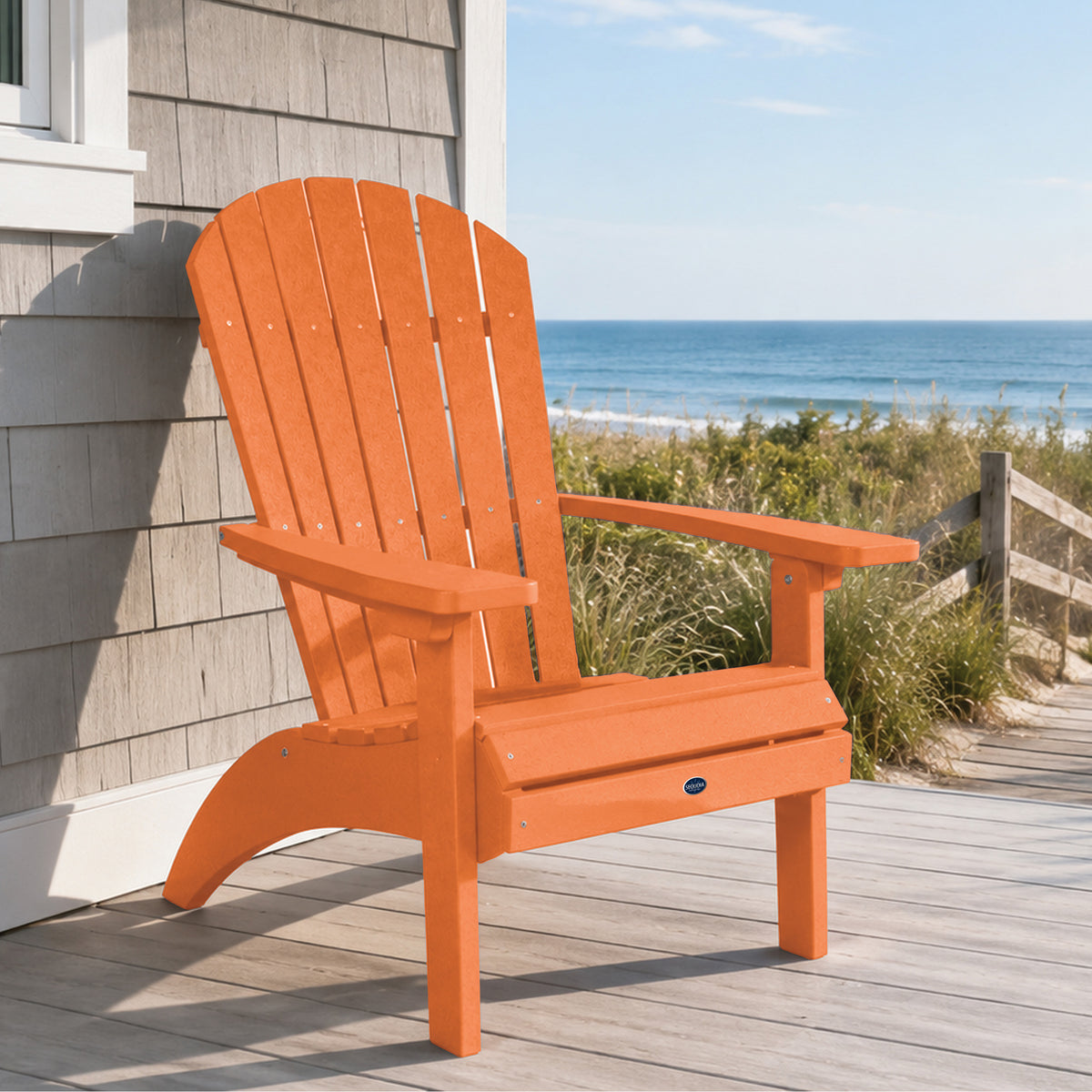 Sunrise Coast Waterfall Comfort Height Adirondack Chair