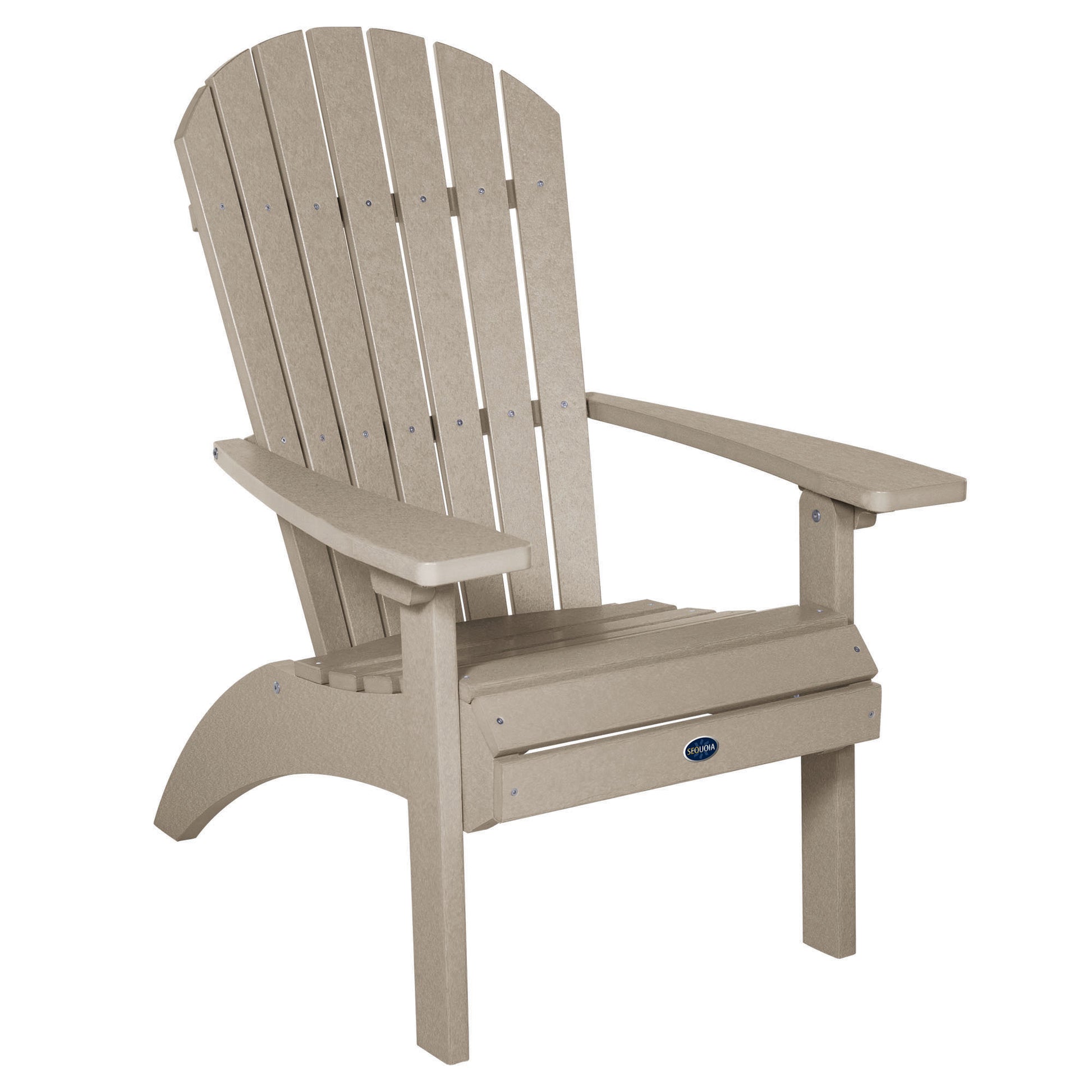 Sunrise Coast Waterfall Comfort height Adirondack in Cabana Tan