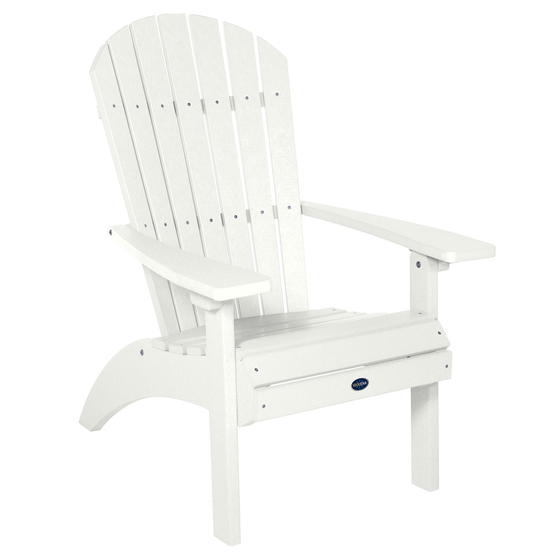 Sunrise Coast Waterfall Comfort height Adirondack in Coconut White