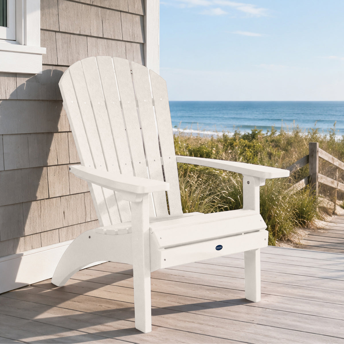 Sunrise Coast Waterfall Comfort Height Adirondack Chair