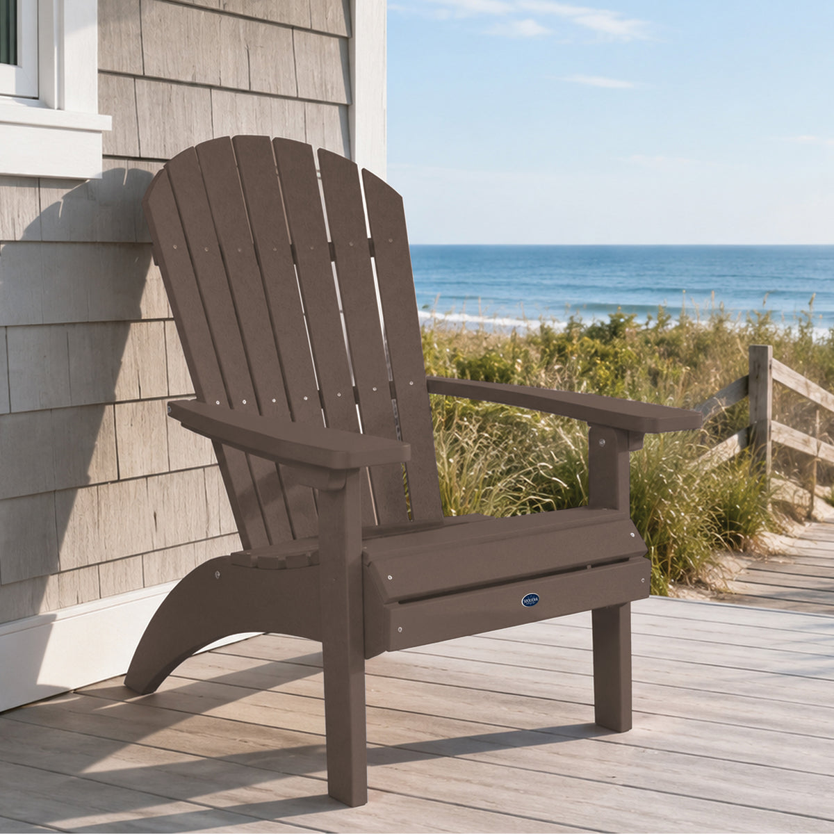Sunrise Coast Waterfall Comfort Height Adirondack Chair
