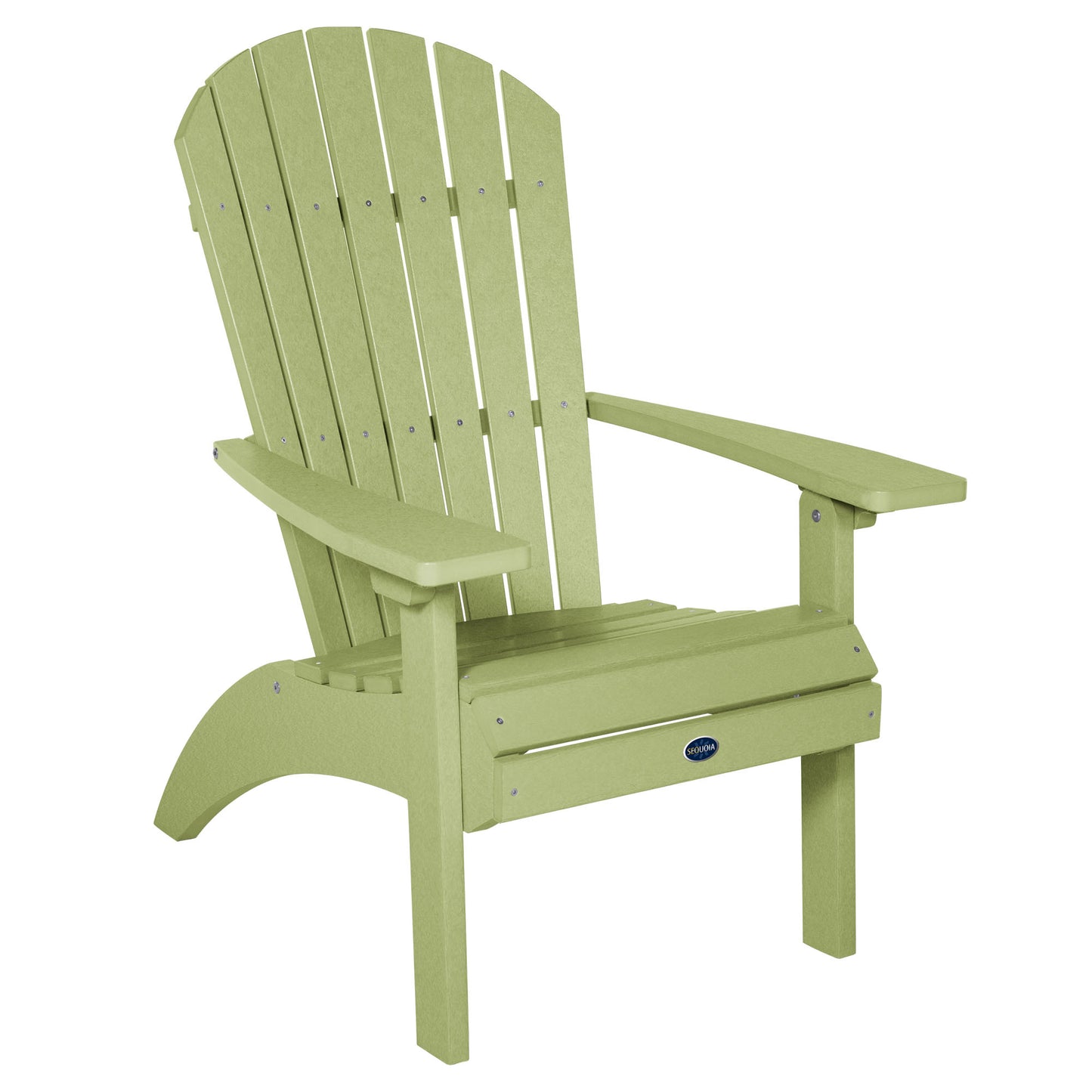 Sunrise Coast Waterfall Comfort height Adirondack in Palm Green