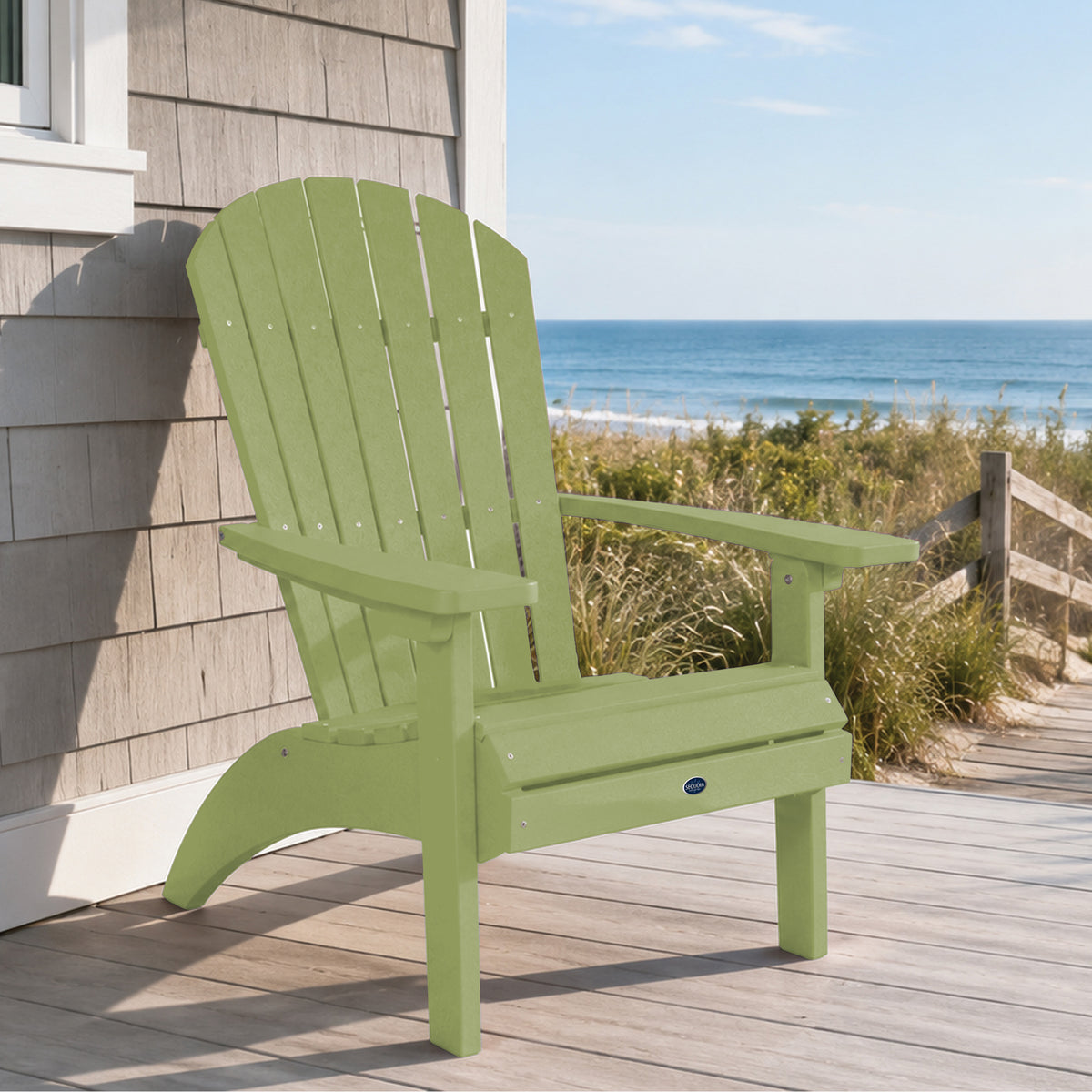 Sunrise Coast Waterfall Comfort Height Adirondack Chair