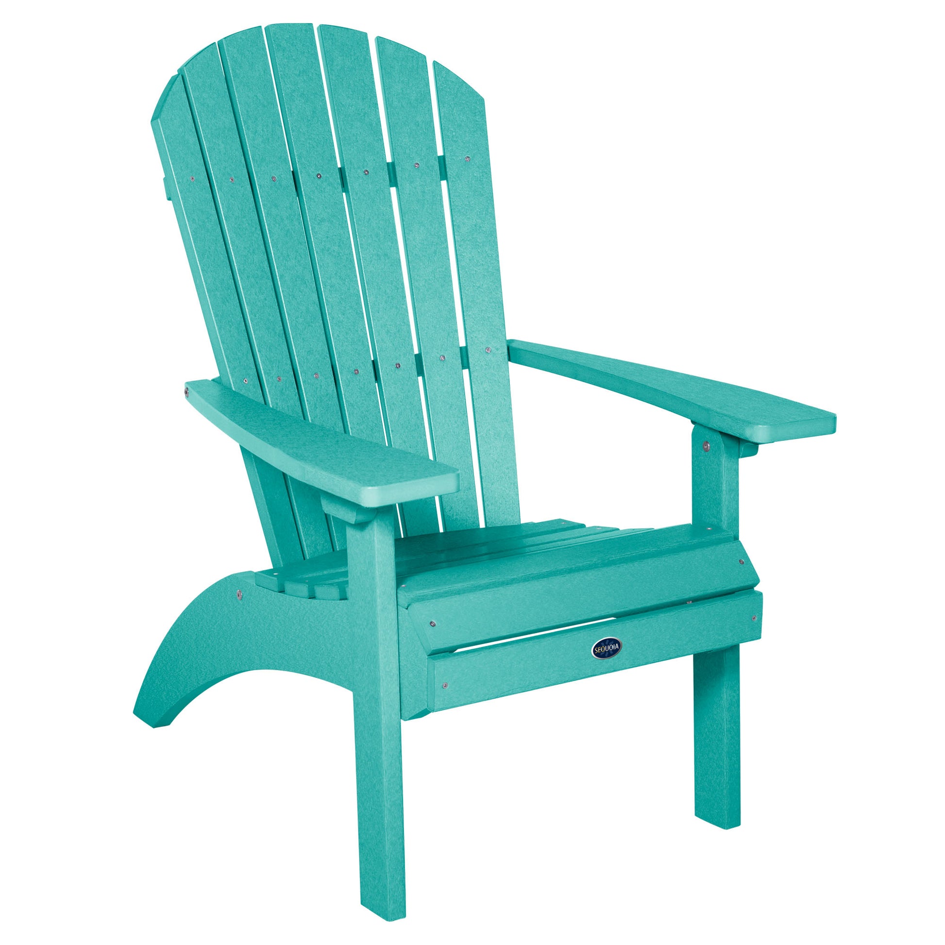 Sunrise Coast Waterfall Comfort height Adirondack in Seaglass Blue