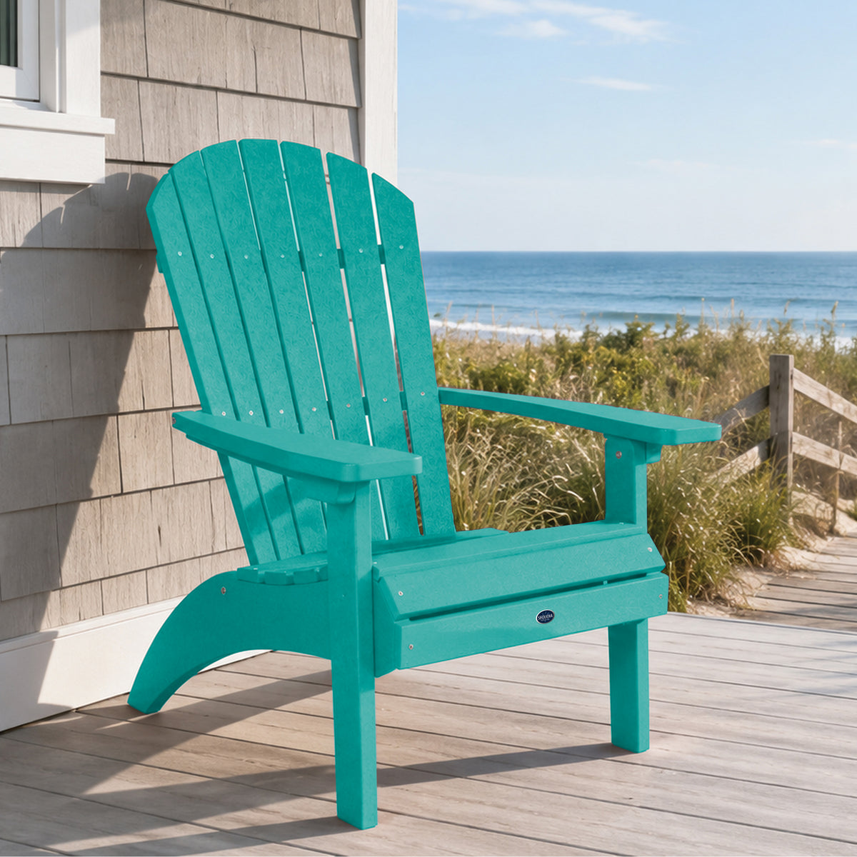 Sunrise Coast Waterfall Comfort Height Adirondack Chair